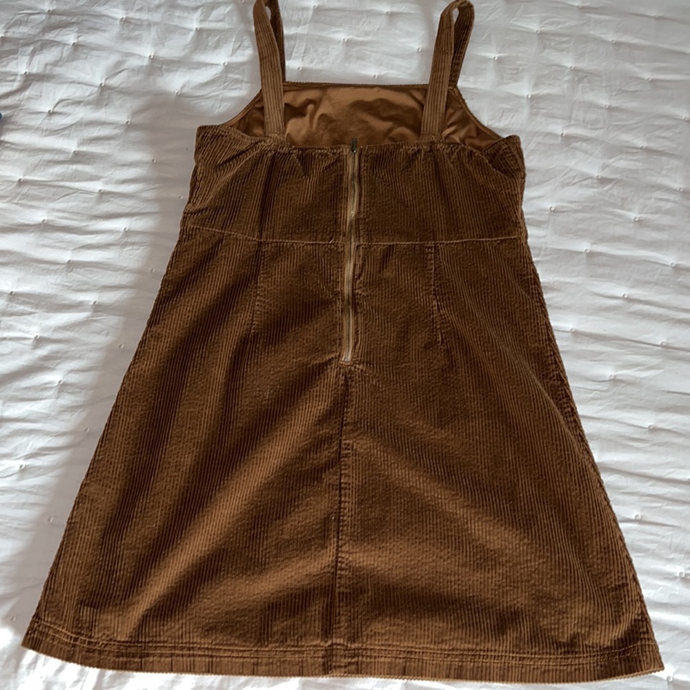 EUC American Eagle corduroy jumper, sz M - Picture 3 of 4